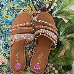 Nicole Miller Studded Sandal